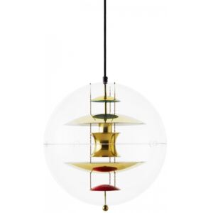 Lustra Vp Globe Brass Verpan Suspension Lamp