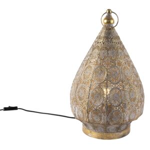 Lampă de masă orientală aur 28 cm - Mowgli