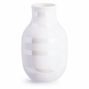 Vază din ceramică Kähler Design Omaggio, înălțime 12,5 cm, alb