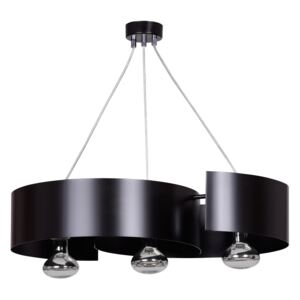 Suspensie Vixon 3 Black 284/3 Emibig Lighting, Modern, E27, Polonia