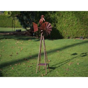 Figurina metal Windmill with bird