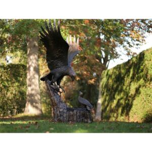 Statuie de bronz moderna Eagle on nest 171x90x97 cm