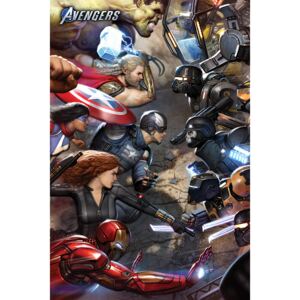 Avengers Gamerverse - Face Off Poster, (61 x 91,5 cm)