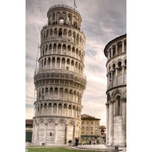 Poster The Leaning Tower of Pisa, (61 x 91.5 cm)