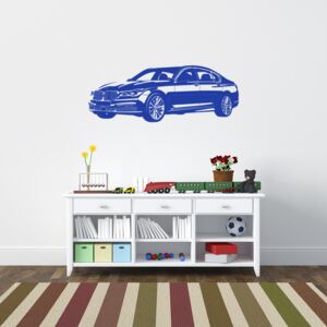 GLIX BMW G11 - autocolant de perete Albastru 95 x 35 cm