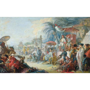 The Chinese Fair, c.1742 Reproducere, Francois Boucher