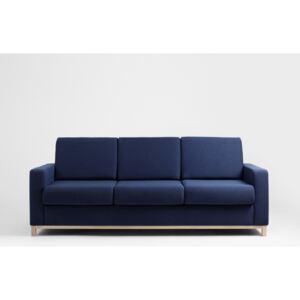 Canapea extensibilă 3 locuri Custom Form Scandic, albastru
