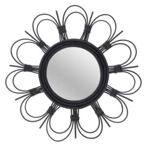 Oglindă decorativă neagră Susanna