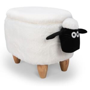 Taburet cu spațiu pentru depozitare KICOTI Sheep