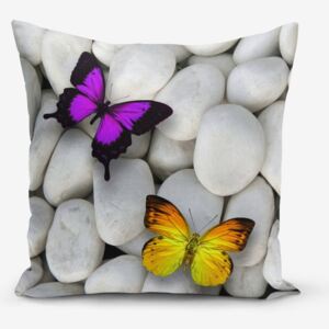 Față de pernă Minimalist Cushion Covers Double Butterfly, 45 x 45 cm