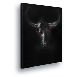 Tablou - Buffalo in the Dark 100x75 cm