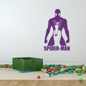 GLIX Avengers Spider Man - autocolant de perete Mov 120x75 cm
