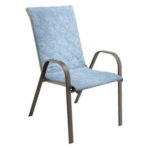Perna scaun cu spatar Alcam Midsummer 105x48x3cm Blue Jeans
