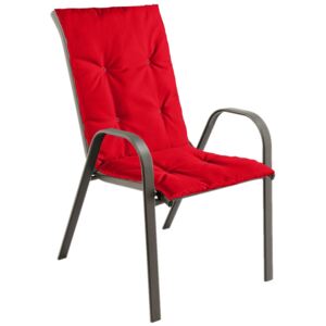 Perna scaun cu spatar Alcam Midsummer 105x48x3cm Rosu