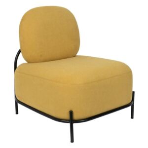 Fotoliu galben Lounge Chair Polly Yellow