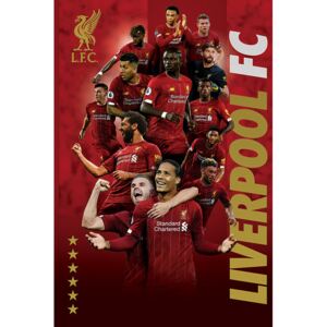 Poster Liverpool FC - Players 2019-20, (61 x 91.5 cm)