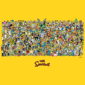 The Simpsons - Characters Poster, (91,5 x 61 cm)