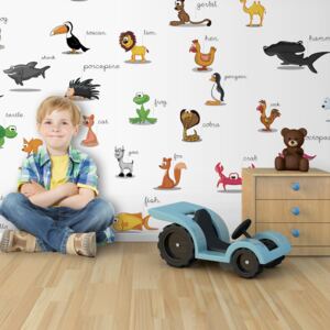 Fototapet XXL Bimago - Animals (For Children) + Adeziv gratuit 550x270 cm