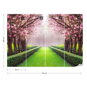 Fototapet - Garden Dreams Tapet nețesute - 416x290 cm