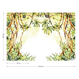 GLIX Fototapet - Into the Jungle Tapet nețesute - 312x219 cm