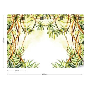GLIX Fototapet - Into the Jungle Tapet nețesute - 416x290 cm