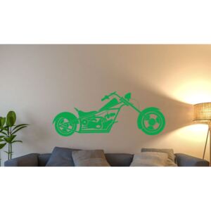 Chopper - autocolant de perete Verde 100 x 40 cm