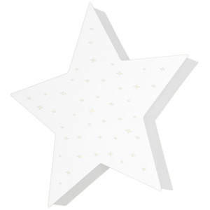 Aplică/plafonieră Glimte Montu Star, alb