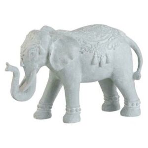 Krate Figurina Elefant, Rasina, Alb