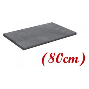 Blat atermic culoare beton H38 80 cm (corp 80)