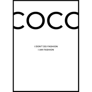 Tablou Coco, I am fashion
