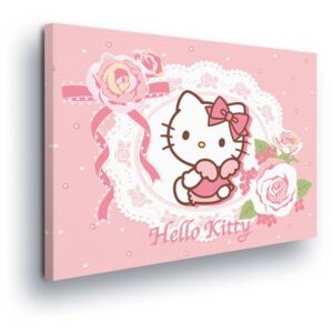 Tablou - Romantic Hello Kitty 60x40 cm