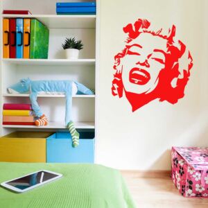 GLIX Marilyn - autocolant de perete Rosu deschis 60 x 70 cm