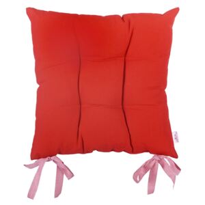 Pernă pentru scaun Apolena Plain Red, 41 x 41 cm, roșu