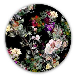 Styler Imagine din sticlă rotundă - Floral