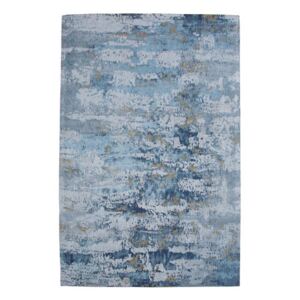 Covor albastru din bumbac 160x240 cm Abstract Invicta Interior