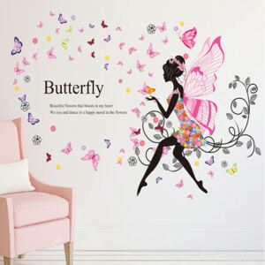 Sticker perete Butterfly Fairy