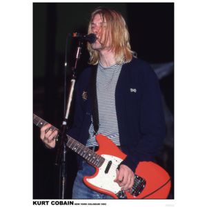 Kurt Cobain / Nirvana - New York Coliseum 1993 Poster, (59,4 x 84 cm)