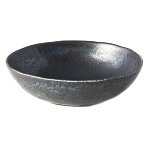 Bol oval din ceramică MIJ BB, ø 17 x 15 cm, negru