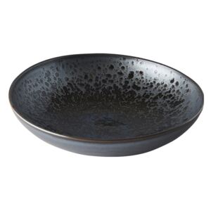 Bo servire din ceramică MIJ Pearl, ø 28 cm, gri - negru