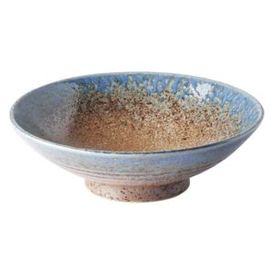 Bol din ceramică pentru ramen MIJ Earth & Sky, ø 25 cm, bej - albastru