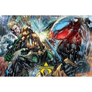 Aquaman - Atlantean Punch Poster, (91,5 x 61 cm)