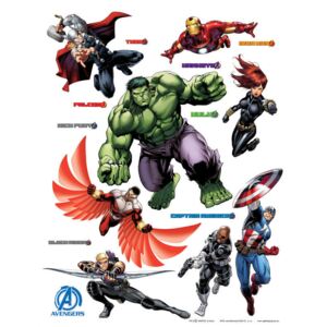 AG Design Avengers - autocolant de perete 65x85 cm