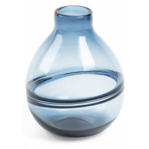 Vaza albastra din sticla 19 cm Jillian La Forma