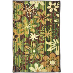 Covor Floral Jerry, Verde, 133x190