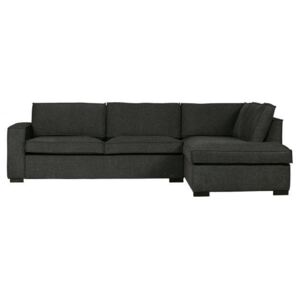 Canapea coltar pe dreapta gri inchis Thomas Corner Sofa Dark Grey