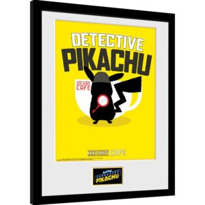 Pokemon: Detective Pikachu - Coffee Afiș înrămat