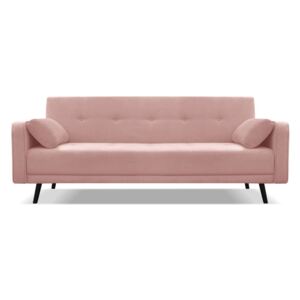 Canapea cu 4 locuri Cosmopolitan design Bristol, roz deschis
