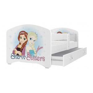 Patut Tineret Pentru Copii Lucky 140x80 - Snow Sisters