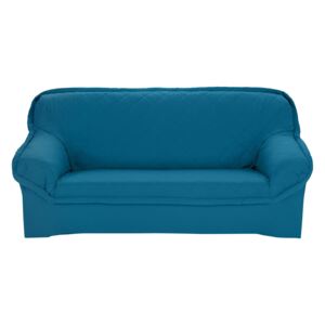 Husa pentru canapea / fotoliu cu cotiere - albastra - Mărimea 3 locuri