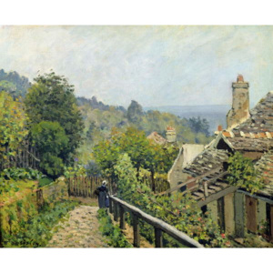 Louveciennes or, The Heights at Marly, 1873 Reproducere, Alfred Sisley